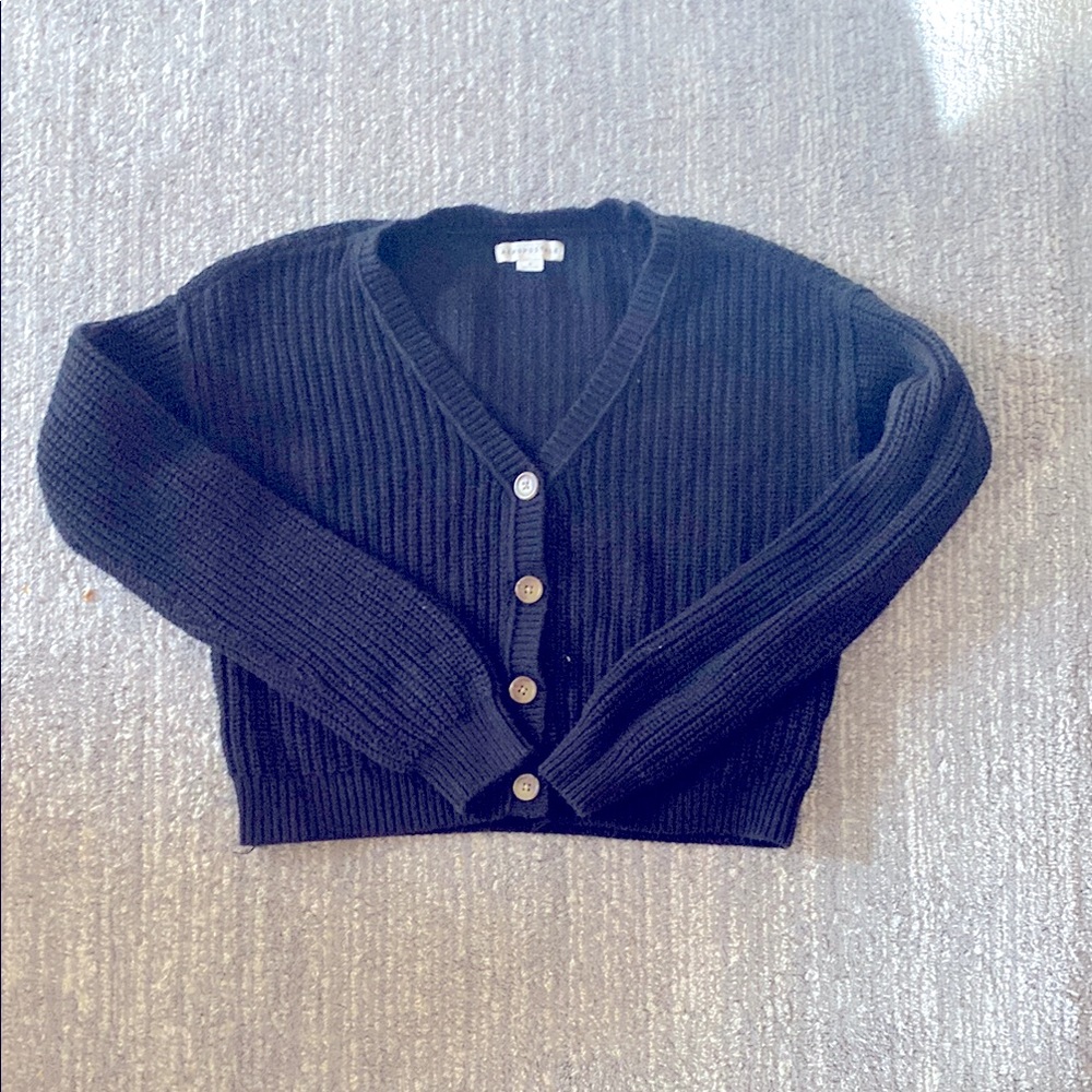 Aeropostale chunky button up cardigan sz small